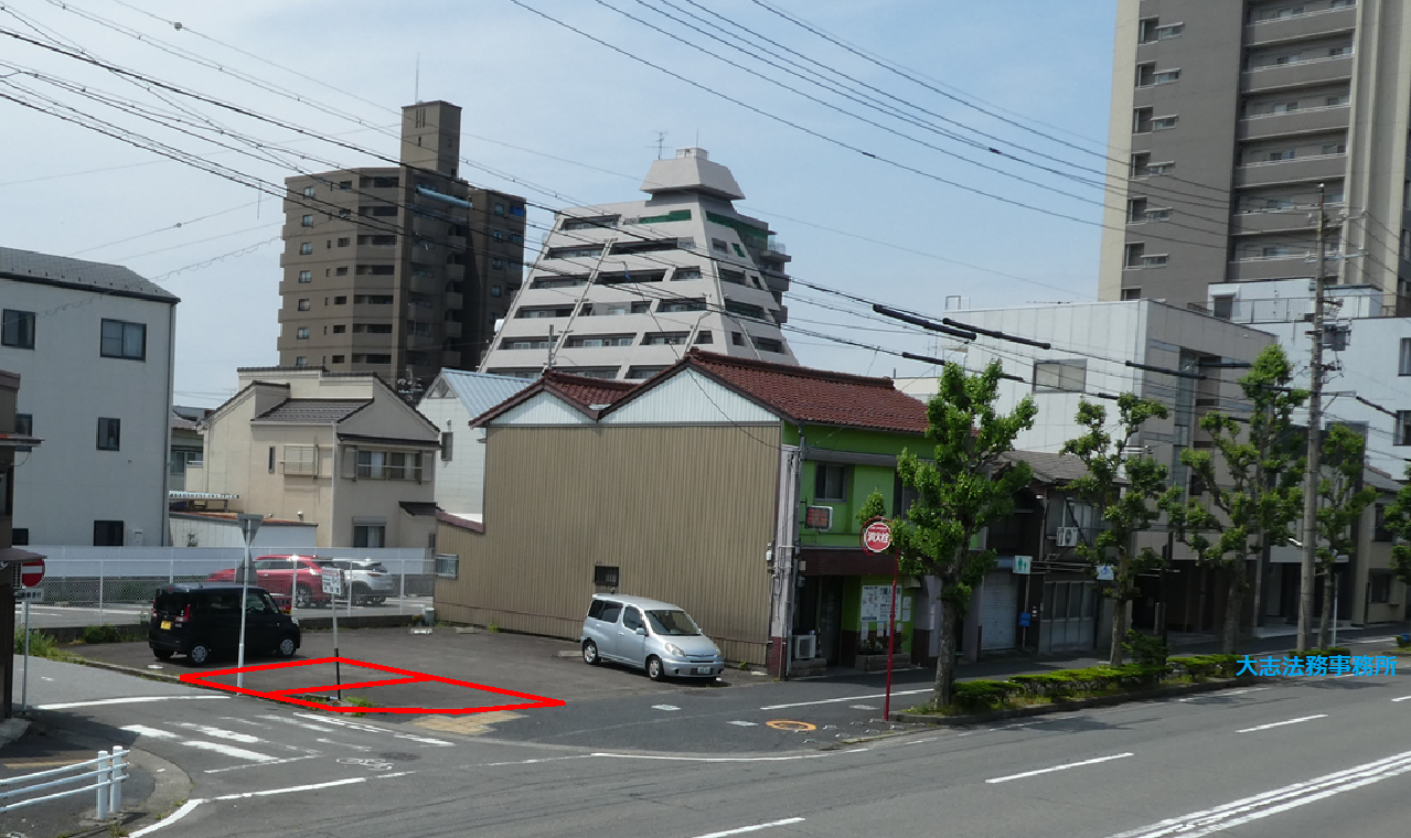 大志法務事務所 第1駐車場の案内